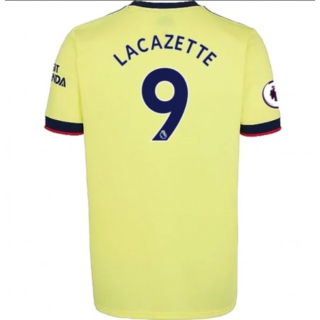 Billiga Fotbollströjor Arsenal Alexandre Lacazette 9 Borta tröja 2021/22 Kortärmad